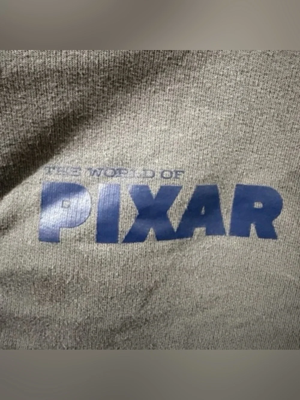 Disney The World of Pixar Luxo Jr Lamp Star Ball Hoodie Sweat Jacket Men’s Small